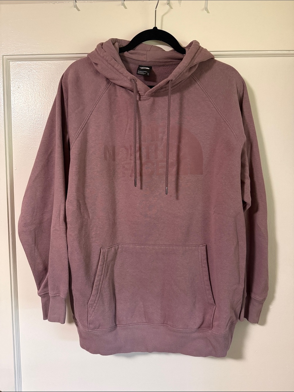 The North Face Hoodie in Dusty Mauve
